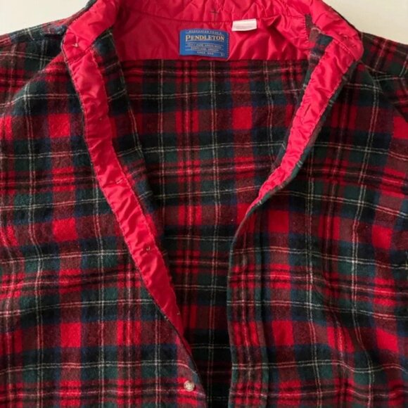 Vintage Pendleton Virgin Wool Prince Charles Tartan Women’s size Large - Picture 3 of 10